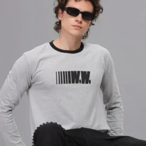 RFS002||WHITE|| Full Sleeve Round Neck T-Shirt