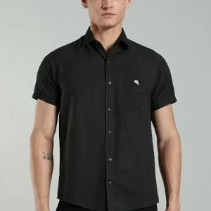 LS 001 || OLIVE || Half Sleeve Shirt