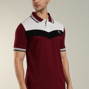 PR44 ||Maroon || 100% Cotton T-Shirt