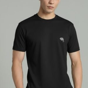 RHSO1A ||BLACK|| Round Neck Half Sleeve