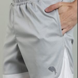 SH 003 ||LIGHT GREY WHITE|| Shorts