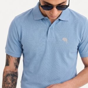 PR3 SS 008-B||SKY BLUE|| 100% Cotton T-Shirt